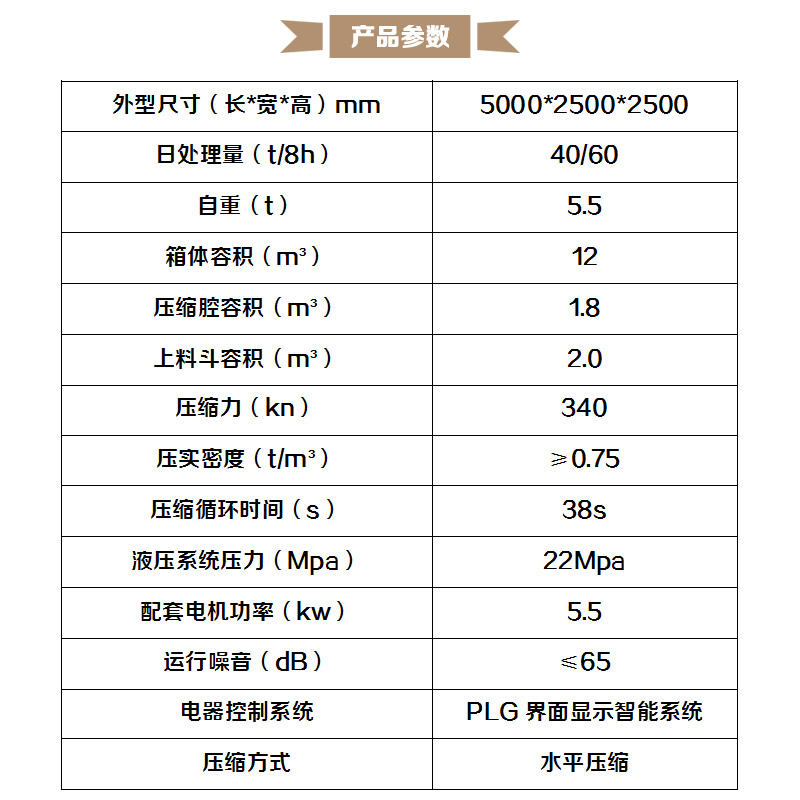 垃圾中转站设备 连体式垃圾站压缩一体机 可移动式整体垃圾站厂家